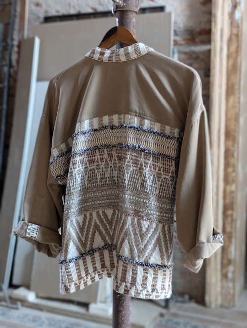 Kimono Cammello Etnico - immagine 7