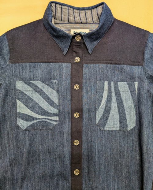 Camicia Relaxed Fit Denim - immagine 4