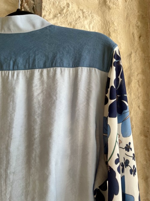 Blue Flowers shirt - Image 4